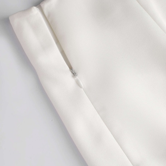 Cider Curve & Plus High Waist Zip Up Slit Mini Skirt 2XL - Picture 2 of 9